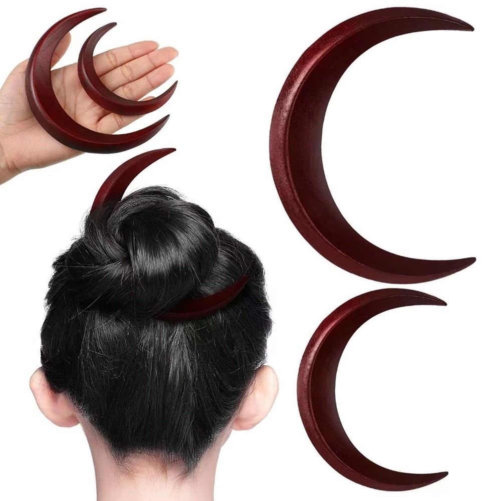 شوكة شعر أنيقة على شكل هلال، د - مراجعة Hanbok Hair Pin وسعره