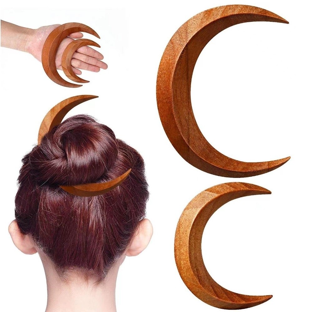 شوكة شعر أنيقة على شكل هلال، د - مراجعة Hanbok Hair Pin وسعره