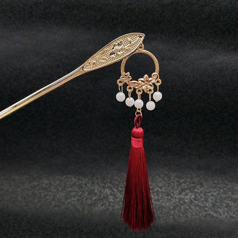دبوس شعر على شكل زهرة اللوتس ب - مراجعة Hanbok Hair Pin وسعره