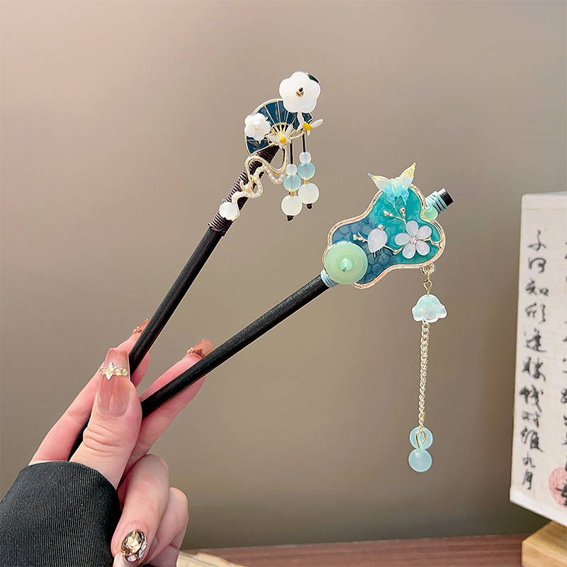 عصا شعر كلاسيكية بشراشيب، دبوس - مراجعة Hanbok Hair Pin وسعره