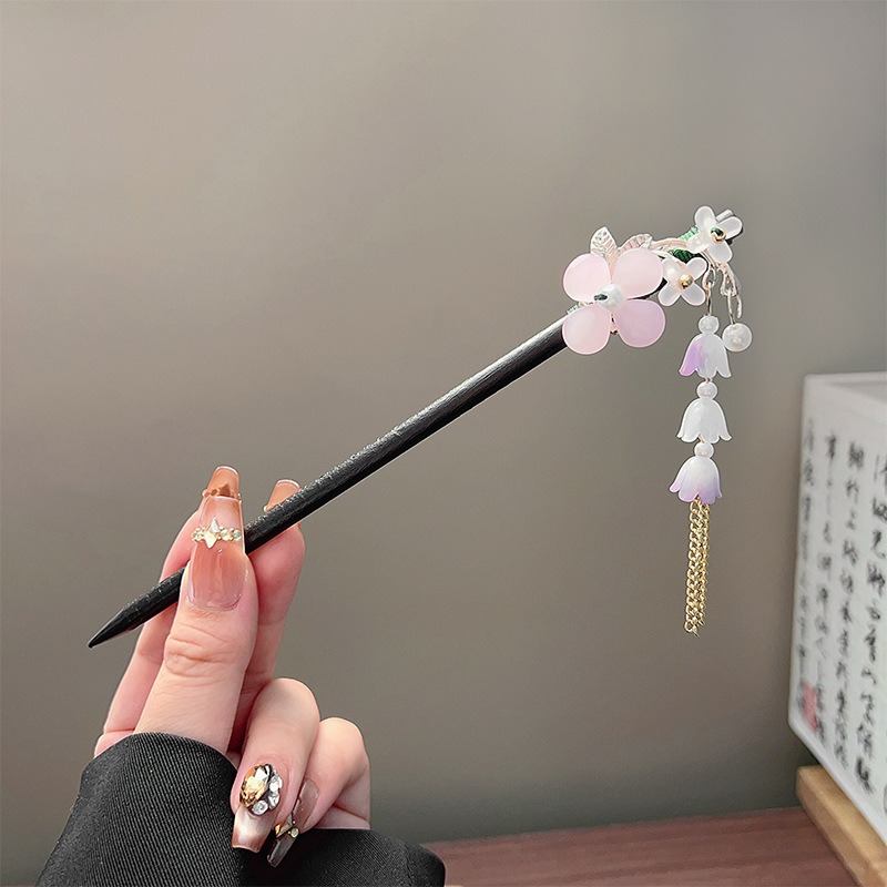 عصا شعر كلاسيكية بشراشيب، دبوس - مراجعة Hanbok Hair Pin وسعره