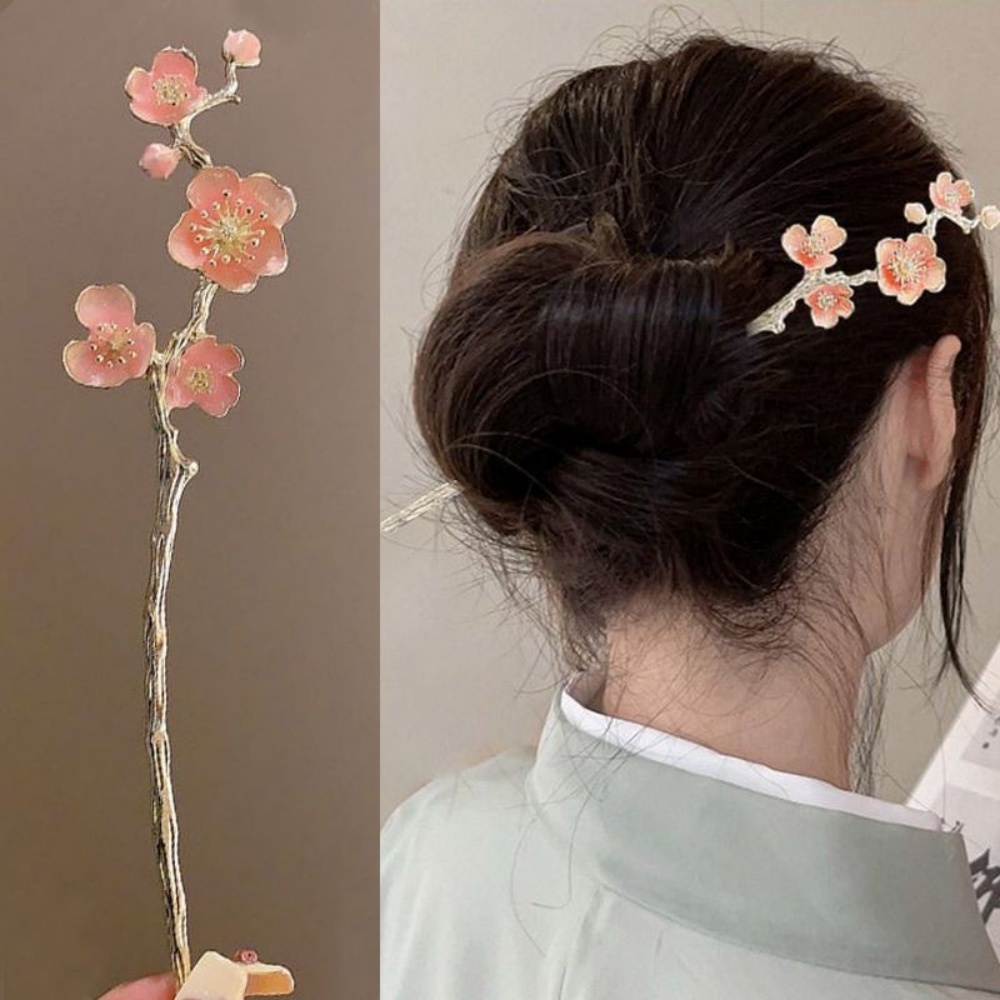 دبابيس شعر معدنية بتصميم قديم  - مراجعة Hanbok Hair Pin وسعره